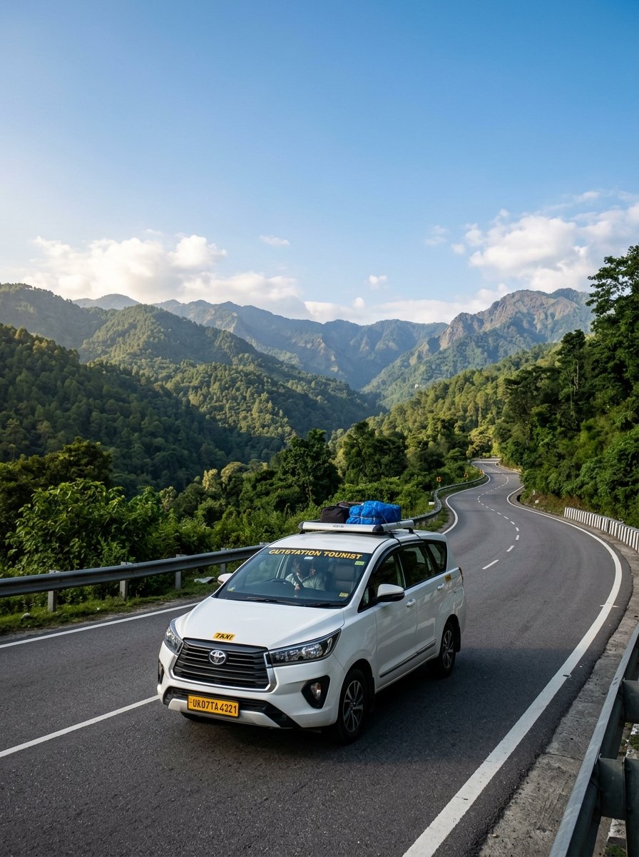 Outstation Taxi Mountain Highway Travel Across India - The Royal Cabs